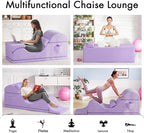 Convertible Yoga Chair for Adults, Ergonomic Foam Lounge - Image 3