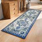 AREDO Runner Rug with Non Slip Rubber Backing, Washable Soft Floor Carpet by AREDO