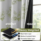 SimpleHome 100% Blackout Curtains - Image 5