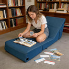 jela Luxury Indoor Chaise Lounge, Foldable Sofa Bed Chair - Image 6
