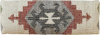 LR Home Off-White/Multicolor Handmade Upholstered Bench - Image 6