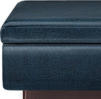 SIMPLIHOME Owen Coffee Table Storage Ottoman - Image 10