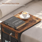 TUTOTAK C Shaped End Table - Image 4
