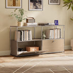 Modern Storage Cabinet Sideboard Versatile Free-Standing Organizer Cabinets - Image 5