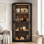 GarveeHome Corner Display Cabinet by GarveeHome