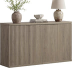 SICOTAS Buffet Cabinet with Storage Accent Sideboard Modern Credenza with Doors by SICOTAS