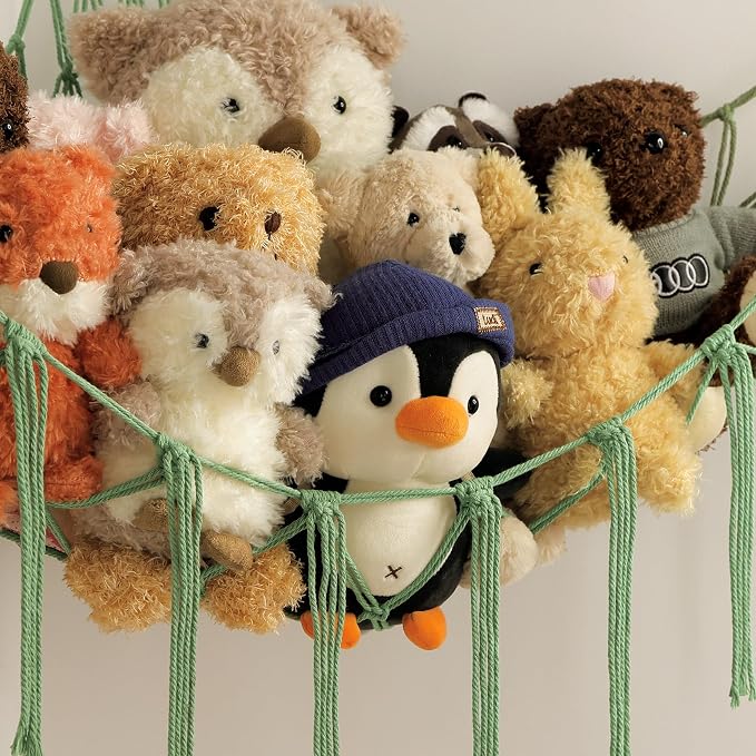 mirolam Stuffed Animal Hammock Corner Net - Image 5