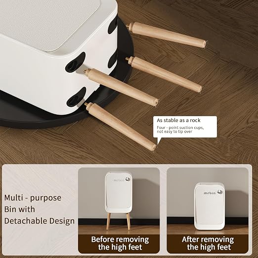 MRBIN Motion Sensor Trash Can Bathroom - Image 5