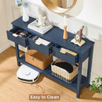 LEYAOYAO Fluted 47.2" Console Table - Image 5