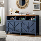 knoworld Buffet Sideboard with Storage Farmhouse with 4 Doors, Dining Room - Image 9