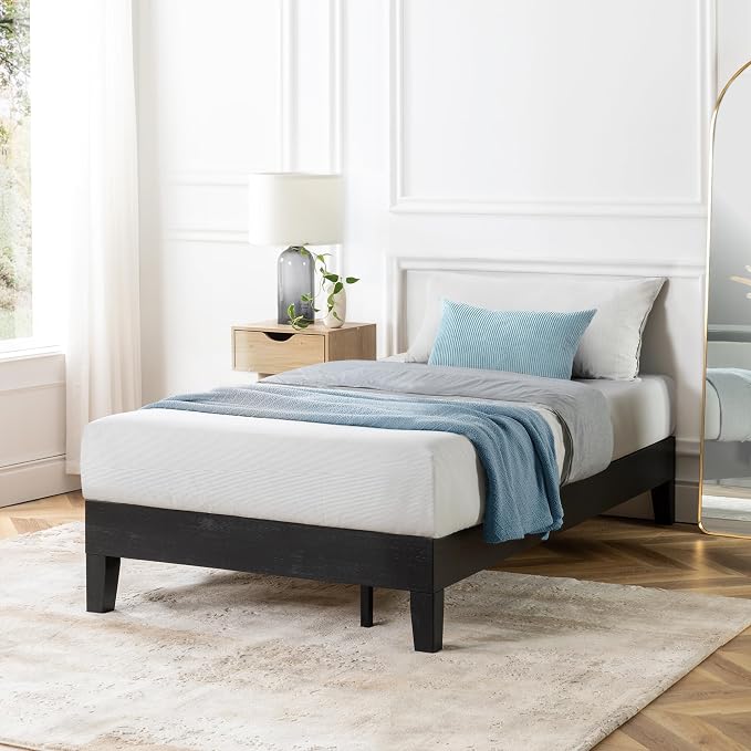 Mellow Naturalista Grand 12 Inch Solid Wood Platform Bed - Image 3