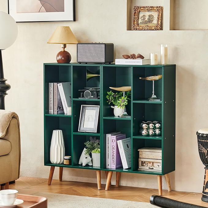 LEYAOYAO 5 Cube Bookshelf 3-Tier Bookcase - Image 6