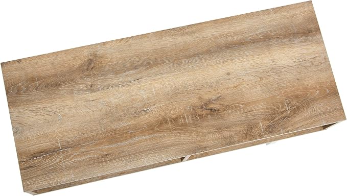Household Essentials Jamestown TV Stand Coffee Table - Image 5