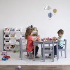 Humble Crew Kids Table and Chair Set, Toddler Activity Table - Image 4