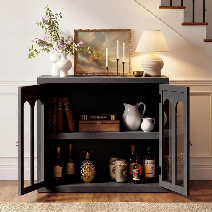 Fatmok Sideboard Buffet Cabinet Set of 4 - Image 5