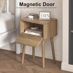 LAATOOREE Nightstands Set of 2, Small Size Side End Table, Bedside Table - Image 4