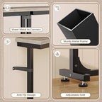 Huuger 78.7 Inch Behind Couch Table - Image 9