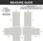 Genina Loveseat Recliner Cover Non-Slip, Sofa Cover - Image 5