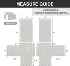Genina Loveseat Recliner Cover Non-Slip, Sofa Cover - Image 5