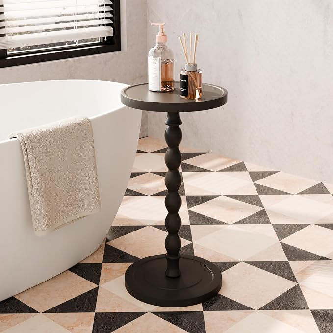 Small Side Table, Rubberwood‌ Drink Table - Image 7