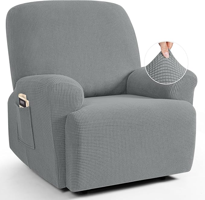 TAOCOCO Oversized Recliner Chair Covers, 1 Seater Streach Recliner Covers Soft by TAOCOCO