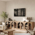 BELLEZE 4-Piece Modular TV Stand Set -Modern Entertainment Center by BELLEZE
