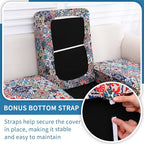 Printed Couch Cushion Covers, Sofa Covers Washable - Image 3