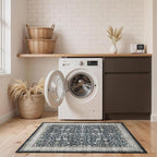 Washable Area Rug 3x5 for Bedroom Kitchen | Low Pile; Non Slip;Machine - Image 3