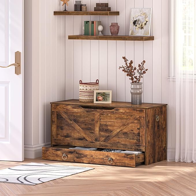 HOOBRO Storage Chest, 39.3" Toy Chest - Image 3