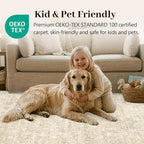4x6 Ft Area Rugs for Living Room, Soft Non-Slip Machine Washable Rug, Vintage - Image 5