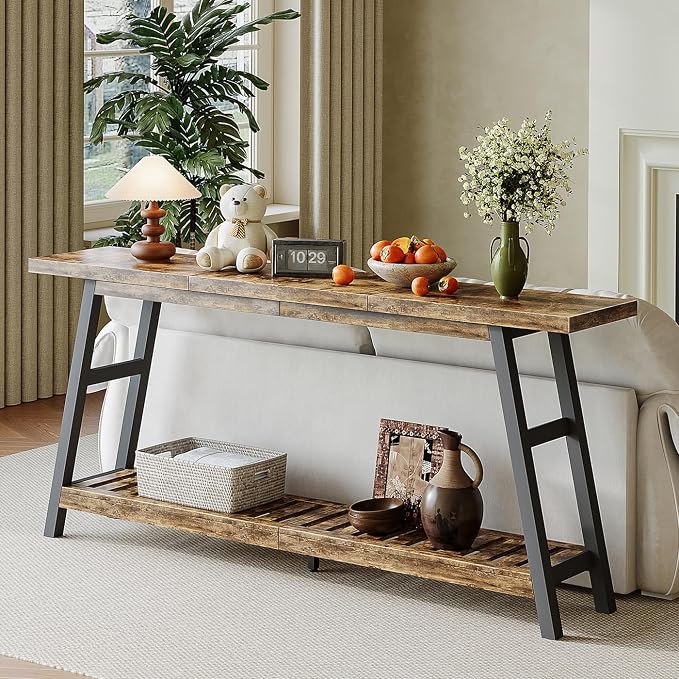 ChooChoo 70.9 Inch Long Console Tables - Image 6