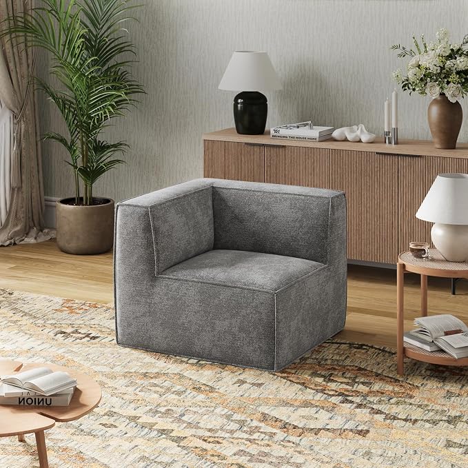 Novilla Modular Sectional Sofa, No Assembly Cloud Sectional Couch by Novilla