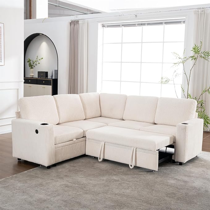 Modular Sectional Sleeper Sofa - Image 5