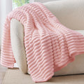 BEDELITE Ribbed Twin Blanket for Couch & Bed, Warm Yet Lightweight, Ribbed by BEDELITE