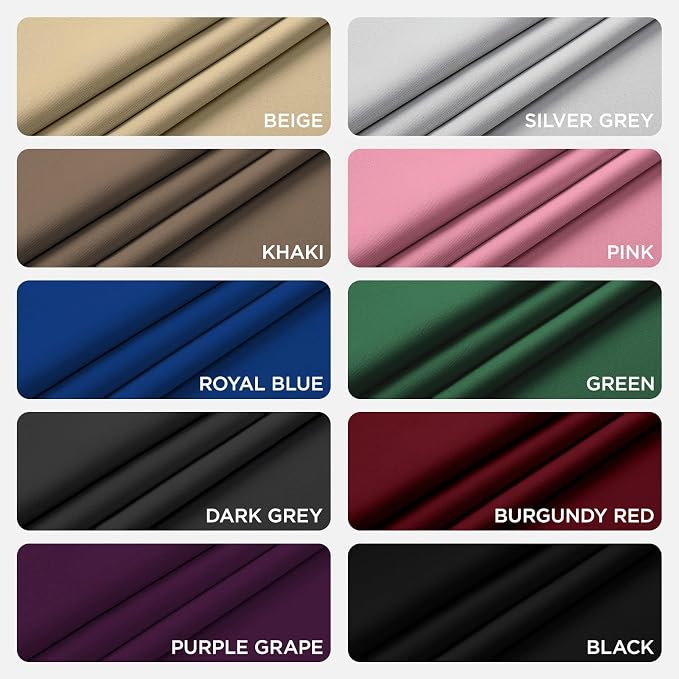 Joydeco Blackout Curtains 84 Inchs Long 42 Wide Black Out Curtains 2 Panels - Image 8