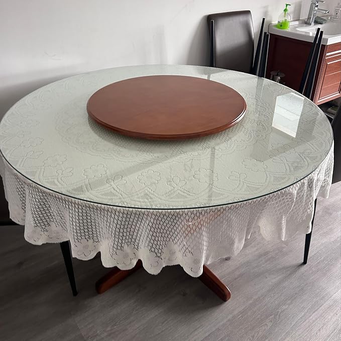 42" Round Tempered Glass Table Top - Image 7