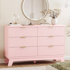 Fluted Dresser for Bedroom - Image 4