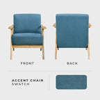Lexicon Mid Century Modern Accent Chair - Image 4