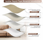 KING MOUNTAIN Leather Repair Patch, 2 Packs 9 x 11 Inches self Adhesive Leather - Image 3