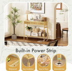 38" Entryway Table Console Table - Image 8