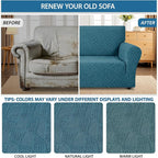 ZNSAYOTX 1 Piece Stretch Loveseat Covers - Image 5