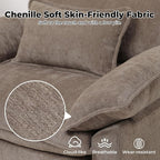 Oversized Accent Chair, Modern Chenille Cloud Sofa Chair - Image 4