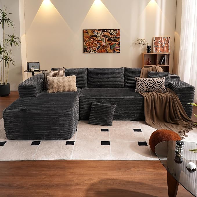 ovios 104" Cloud Boneless Couch by OVIOS