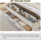 T4TREAM Farmhouse Queen Bed - Image 4