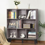 LEYAOYAO 8 Cube Bookshelf, Farmhouse Bookcase - Image 6