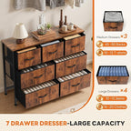 Sweetcrispy 7 Drawer Dresser - Image 5