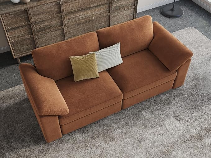 EASE MOOSE Modern Loveseat Sofa - Image 3