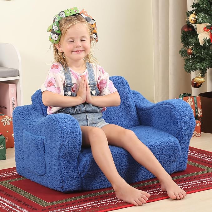 MOMCAYWEX Kids Sofa, 2-in-1 Flip-Out Foam Couch - Image 8