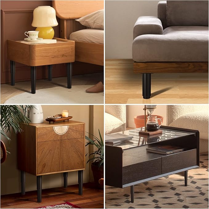 5"-9" Metal Adjustable Legs, Adjustable Height Replacement Legs - Image 7