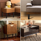 5"-9" Metal Adjustable Furniture Legs, Adjustable Height Replacement Legs - Image 7